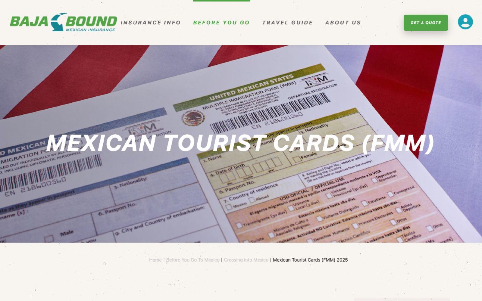 Guía completa sobre la FMM en México: ¿se puede extender?
