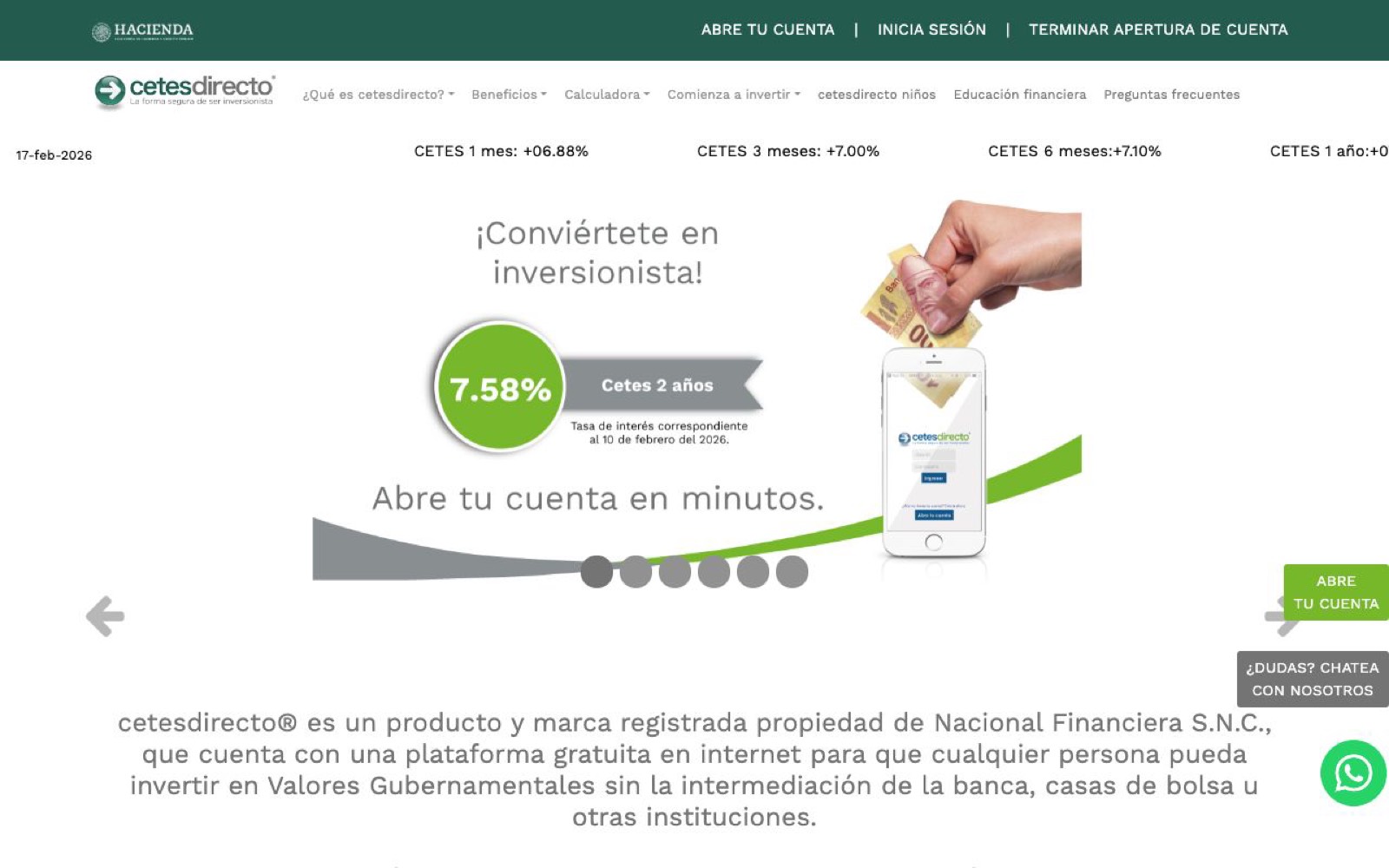 CETES Directo