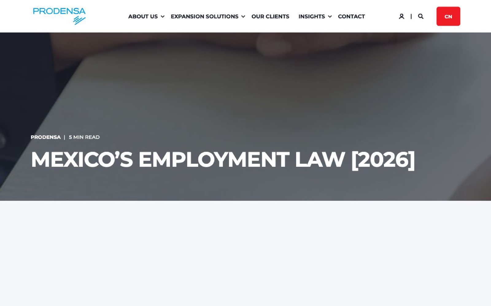 Ley laboral en México: puntos clave para empresas y trabajadores