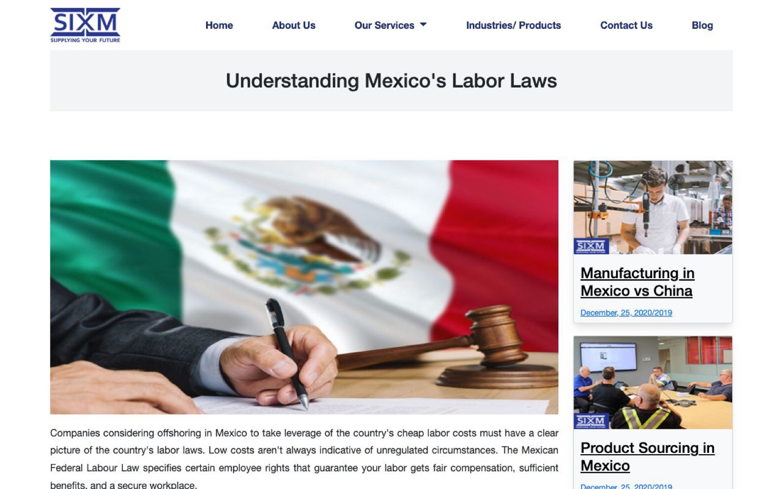 Ley laboral en México: puntos clave para empresas y trabajadores