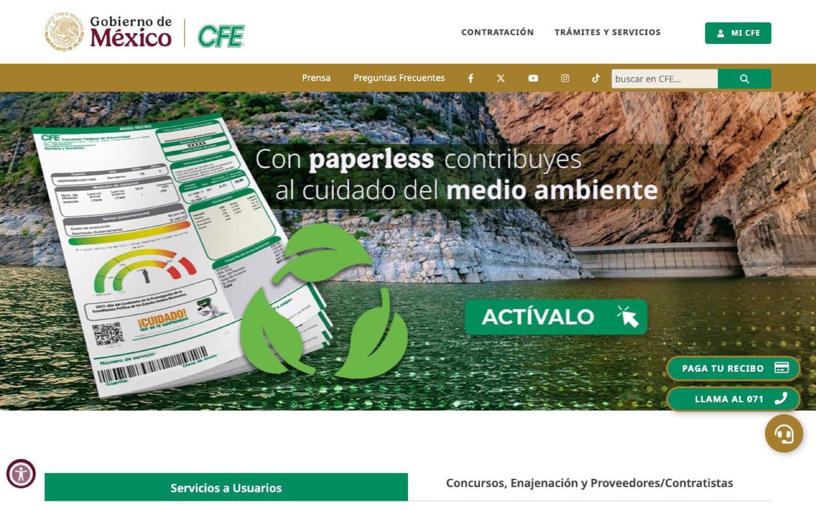 Guía para abrir servicios de agua, luz y gas en México