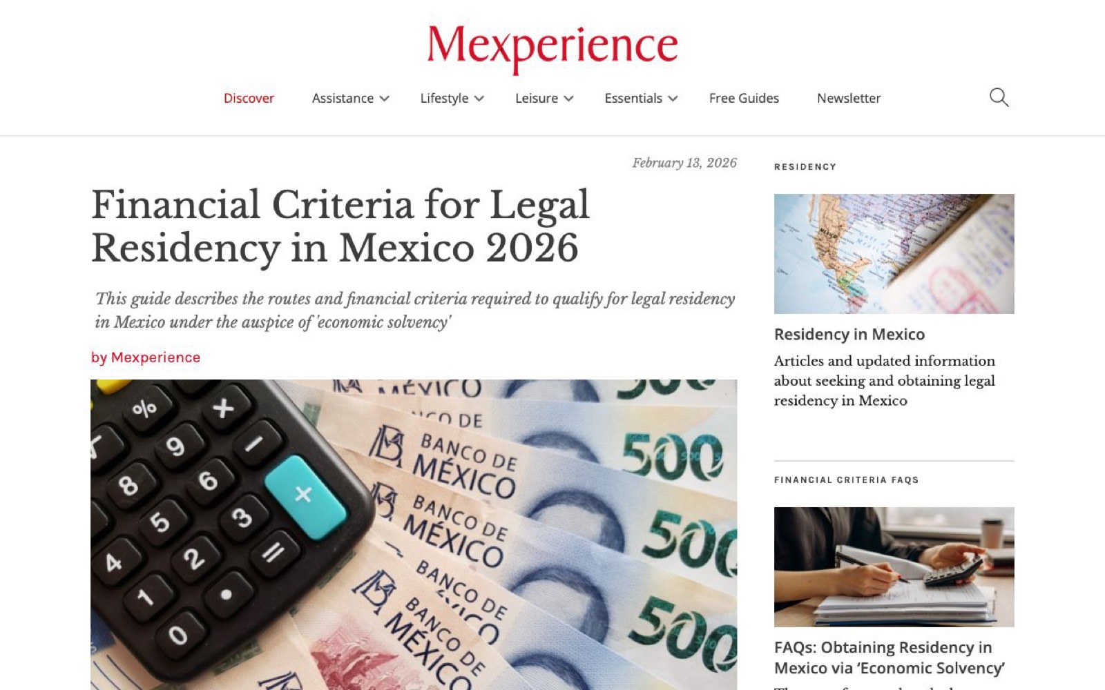 Guía completa para la renovación de visa en México