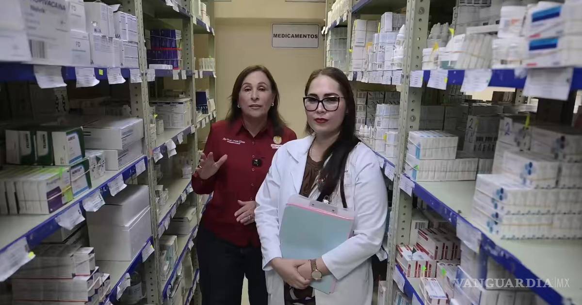 Rocío Nahle supervisa Hospital de Isla; reporta abasto de medicinas al 76%